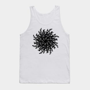 Pattern Cryptic Spren 2, Black Tank Top